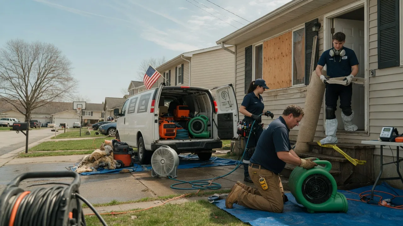 Water Damage Restoration in Bristol, SD near me